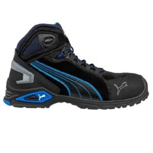 Supplier of Puma 632250 Rio Black Mid Safety Shoe in UAE